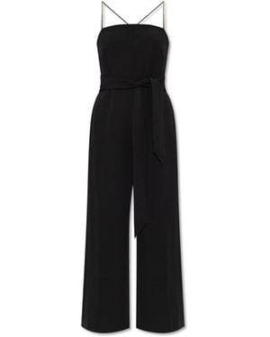 Kate Spade Jumpsuit With Shoulder Straps - Black