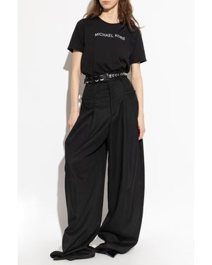 MICHAEL Michael Kors T-Shirt With Logo - Black