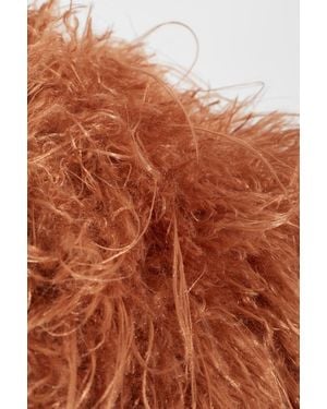 forte_forte Faux Fur Vest - Brown