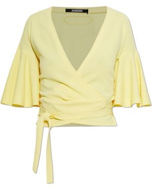Jacquemus Top 'Paysan' - Yellow