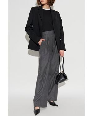Victoria Beckham Single-Vent Back Blazer - Black