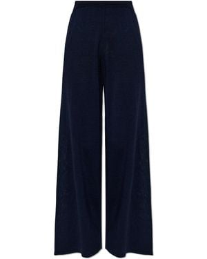 Bogner Silk Pants 'Paula' - Blue