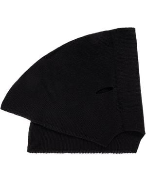 Homme Plissé Issey Miyake Cashmere Hood - Black
