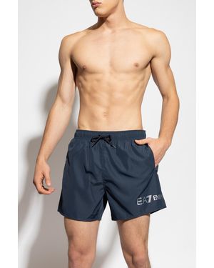 EA7 Swim Shorts - Blue