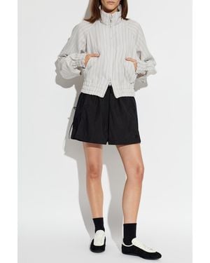 Y-3 Shorts With Logo - Black