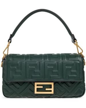 Fendi Shoulder Bag "Baguette" - Green