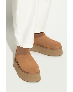 UGG Snow Boots W Classic Mini Dipper - Natural
