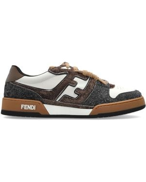 Fendi 'Match' Sports Shoes - Brown