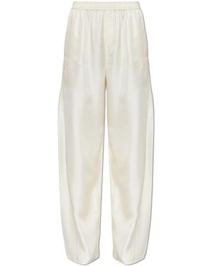 Alexander Wang Silk Pants - White