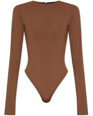 Entire studios Long-Sleeved Bodysuit - Brown