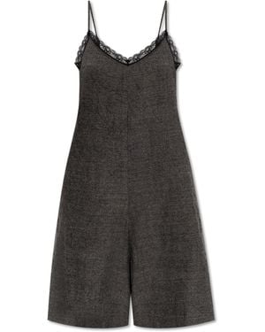 R13 Strappy Jumpsuit - Black