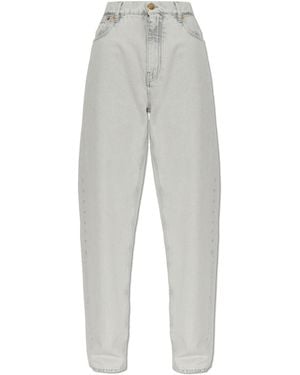 Jil Sander High-Waisted Jeans - Grey