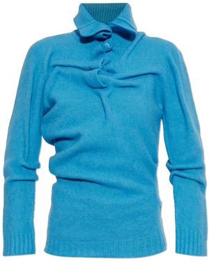 DIESEL Turtleneck 'M-Amary' - Blue