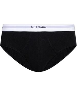 Paul Smith 3-Pack Briefs - Black