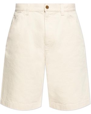 Versace Shorts With Multiple Pockets - Natural