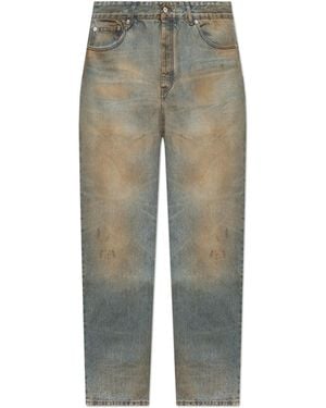 Jacquemus Trousers With 'Vintage' Effect - Green