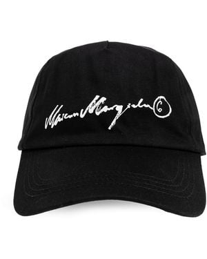 MM6 by Maison Margiela Baseball Cap - Black