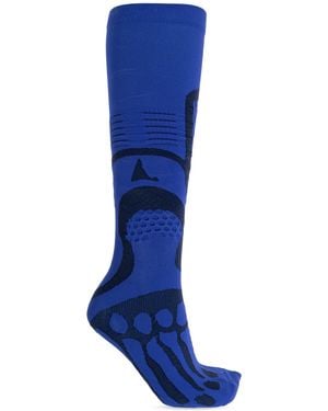 ROA "Bones Logo Q-Skin" Socks - Blue