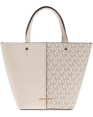 MICHAEL Michael Kors Handbag "Flora Small" - Natural