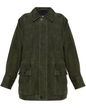 Arma Maeve' Suede Jacket - Green