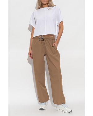 Rethinkit Studios Pants With Logo - White