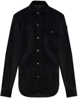 Moncler Corduroy Shirt - Black