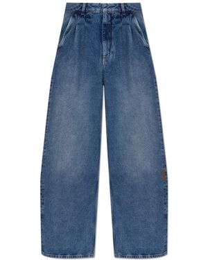 Off-White c/o Virgil Abloh Wide-Leg Jeans - Blue