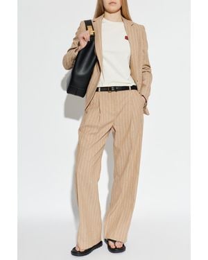 Paul Smith Pinstripe Blazer - Natural