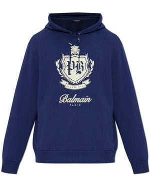 Balmain Hoodie - Blue