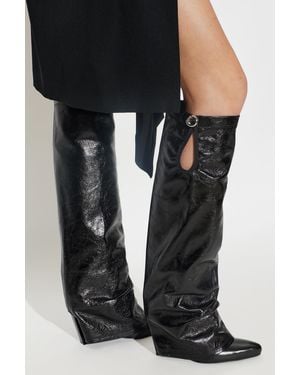 The Attico Heeled Boots 'Leon' - Black