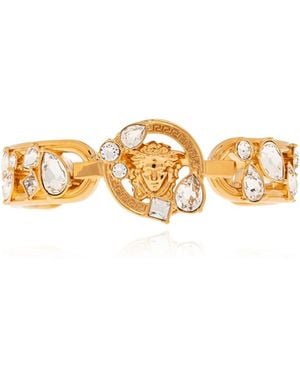 Versace Brass Bracelet - Metallic
