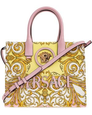 Versace "La Medusa Small" Shopper Bag - Metallic
