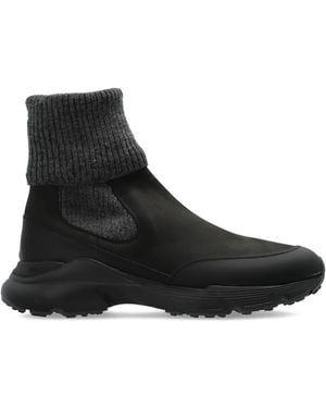 Tod's Shoes With Sock - Black