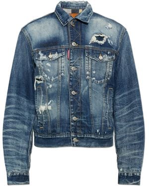 DSquared² 'Vintage' Denim Jacket - Blue