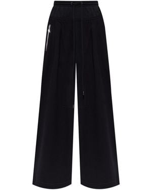 Lanvin Wide-Leg Joggers - Black