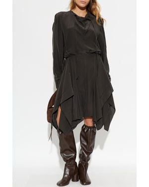 Lemaire Asymmetrical Skirt - Black