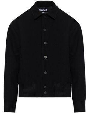 Jacquemus Wool Jacket - Black
