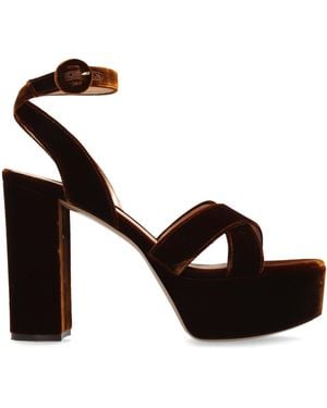 Gianvito Rossi 'Sabrina' Platform Sandals - Black