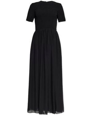 Emporio Armani Short-Sleeve Dress - Black