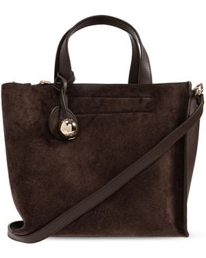 Furla Leather 'Divide It Tote S' Bag - Black