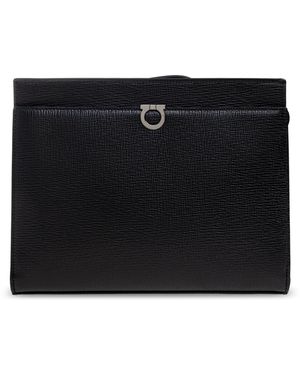 Ferragamo Leather Handbag - Black