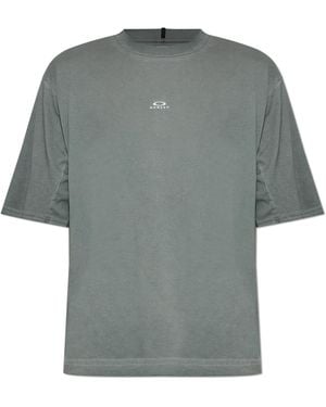 Oakley T-Shirt With Logo - Grey