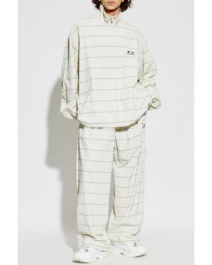 Balenciaga Jacket With A Stand-Up Collar - White