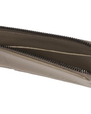 discord Yohji Yamamoto Card Case From The Discord Collection - Brown