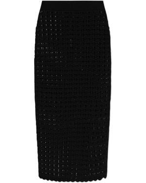 Dolce & Gabbana Wool Skirt - Black