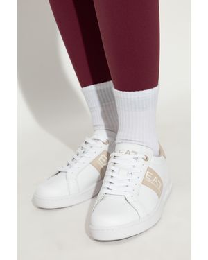 EA7 Sports Shoes With Logo - Red