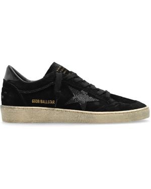 Golden Goose "Ball Star" Sports Shoes - Black