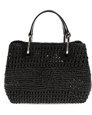 Emporio Armani Bag With Logo - Black