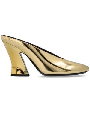 Givenchy Heeled Mules - Metallic