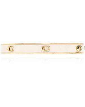 COACH Bracelet With Logo - Natural